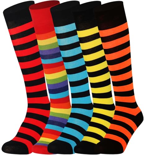 Image of Mysocks Unisex Knee High Stripe Socks