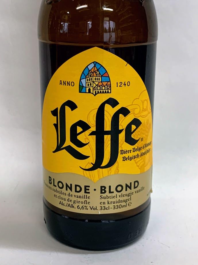 Amazon.co.jp: ベルギービール レフ ブロンド 330ml : 食品・飲料・お酒