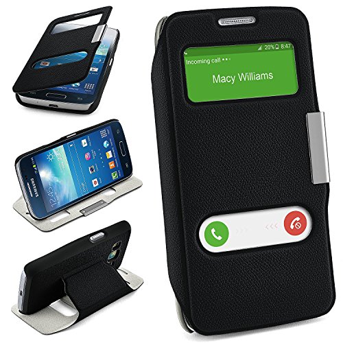 Bolso OneFlow para funda Samsung Galaxy Express 2 Cubierta con ventana | Estuche Flip Case Funda...