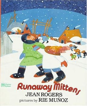 Library Binding Runaway Mittens Book