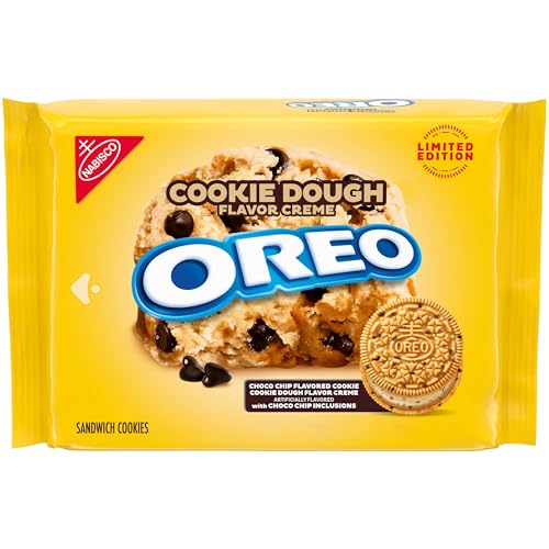 OREO Cookie Dough Creme Sandwich Cookies, Limited...