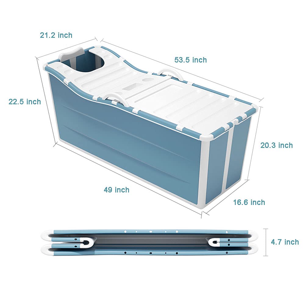 Portable Foldable Bathtub Bath Tub For Adult Twins Toddler Children