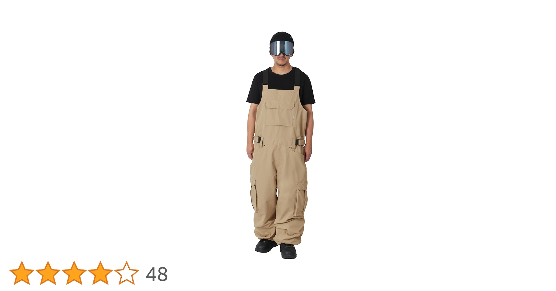 Amazon | namelessage(ネームレスエイジ) スノボウェア ビブパンツ