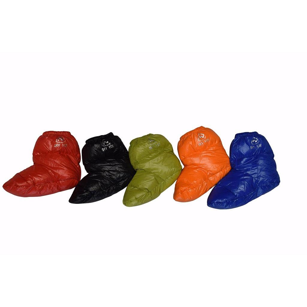 2X Outdoor Camping Duck Down Slippers Sock Shoes Warmer Boot Booties Black-image-43