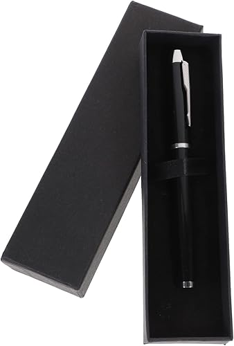 Miniatura 6 de STOBOK 1 Unidades de la pluma de la firma Negro sostenedor de la pluma de cerámica titular de la pluma colegas de la familia pluma de metal pluma