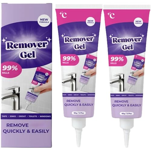 2piezas Gel removedor de moho Vexclean, potente gel limpiador Vexclean, potente gel limpiador para el hogar, para juntas de azulejos de baño y cocina, paredes y juntas