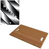 TEUBNER Messer + Schneidbrett Tropicboard Stripes XL 2.0 x 52 x 32 cm