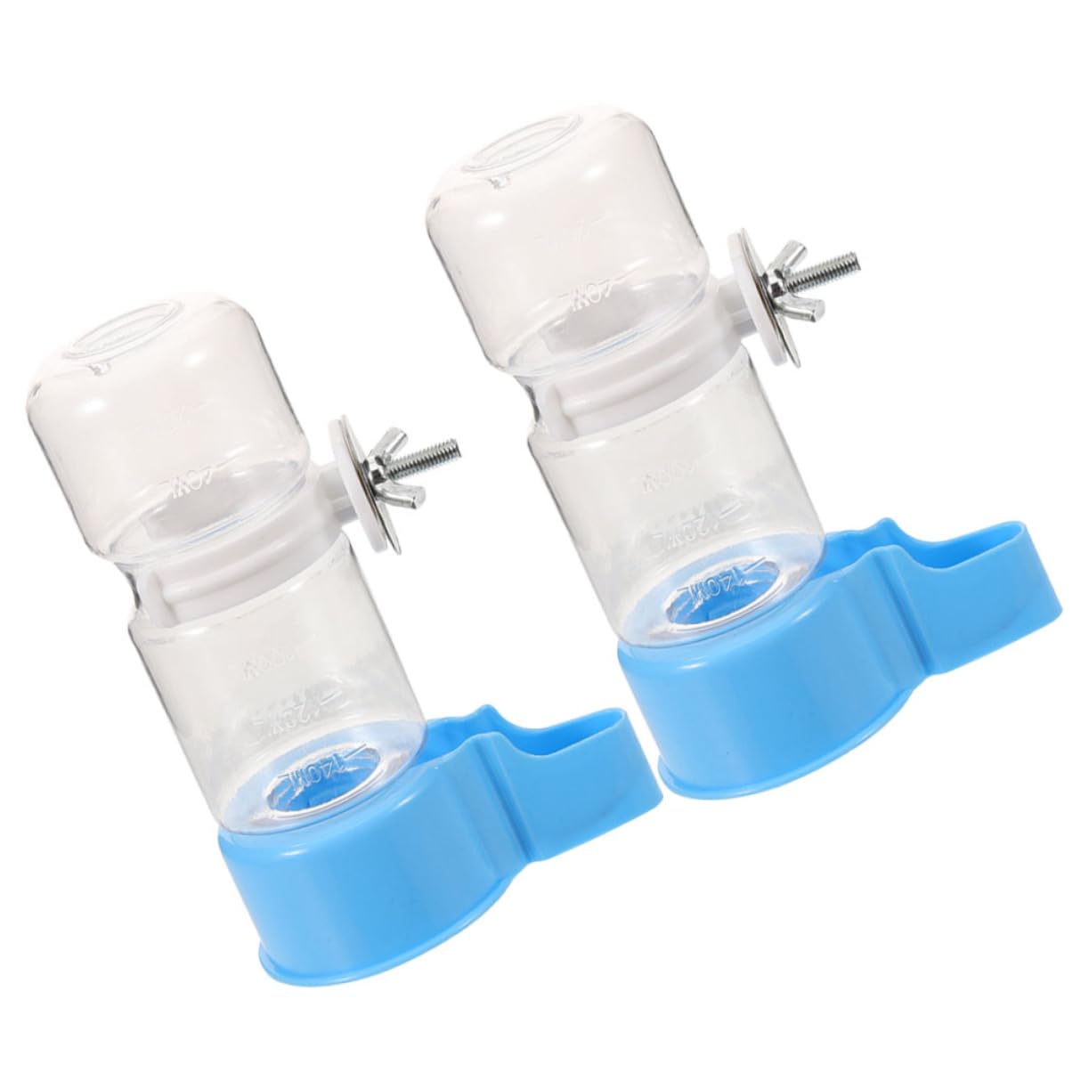 POPETPOP 8 Pièces Accessoires Pour Cage À Oiseaux Mangeoire À Oiseaux Abreuvoir À Oiseaux Abreuvoir À Oiseaux Fontaine D'Eau Pour Perroquet Outil De Consommation D'Oiseaux