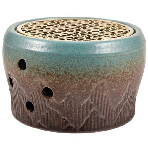 DECHOUS Candle Tea Warmer Heater Candles Ceramic Teapot Warmer Base Teapot Insulation Base Tea Warmers for Teapot Metal Teapot Warmer Base Coffee Ceramics Tea Ceremony Accessories