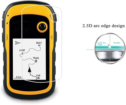 Miniatura 4 de Zshion - Protector de pantalla compatible con Garmin eTrex 10 20 20 x 22 x 30 30 x 32 pulgadas, película protectora de vidrio templado para
