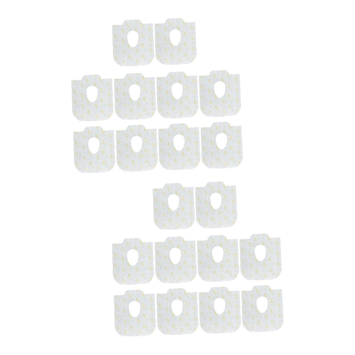 Cubiertas desechables para asientos de inodoro PRETYZOOM 2 series de 10 piezas