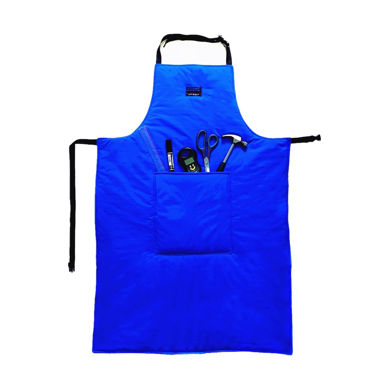 Inf-way Cryogenic Apron for Liquid Nitrogen Lab Waist Protective, Three Size for Choice 24”x36”, 24”x42”, 24