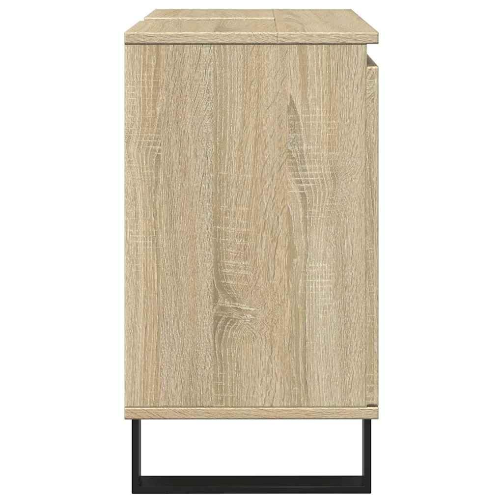 Szafka łazienkowa dąb Sonoma materiał drewnopochodny 58 x 33 x 60