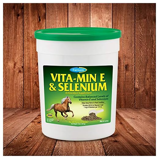 Farnam Vita-Min E & Selenium Antioxidant Supplement, 3 pounds, 96 Day Supply