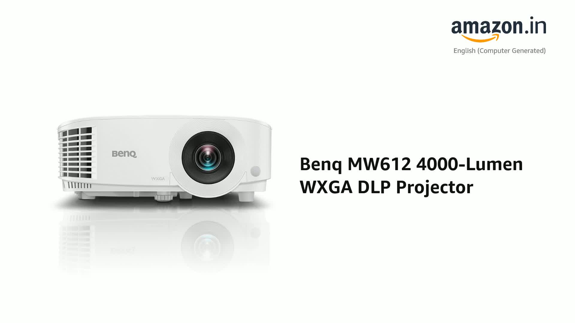Benq MW612 4000-Lumen WXGA DLP Projector : Amazon.in: Electronics