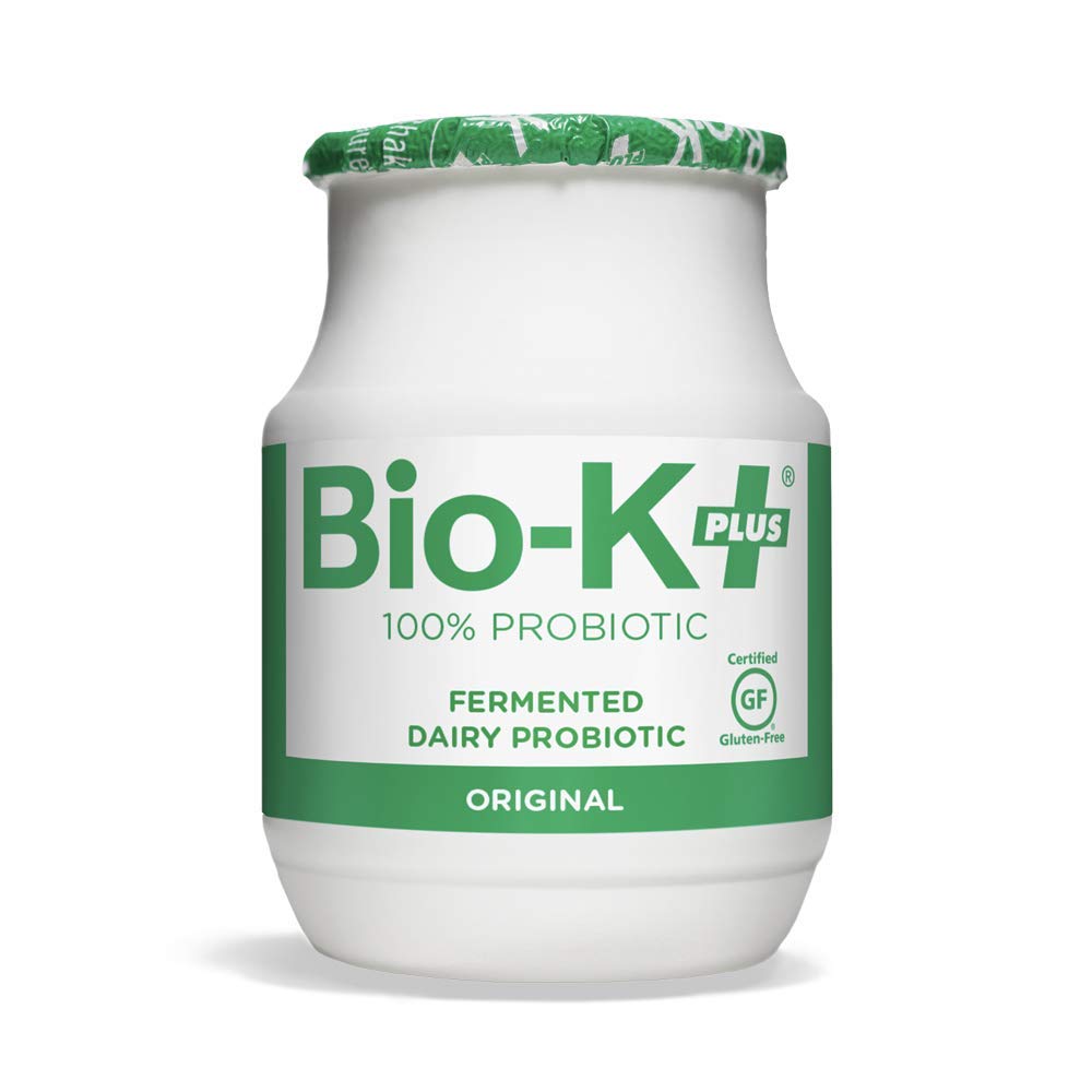 Bio-K + Drinkable Probiotics for Women & Men, Original Flavor, 50 Billion Live and Active Bacteria, Fermented Dairy - Shipped Cold (6) Bottles, 3.5 fl. Oz