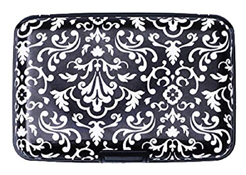 RFID Blocking Wallet Case for Women or Men, Theft Proof Credit Card Holder, Slim Design Fits in Front Pocket