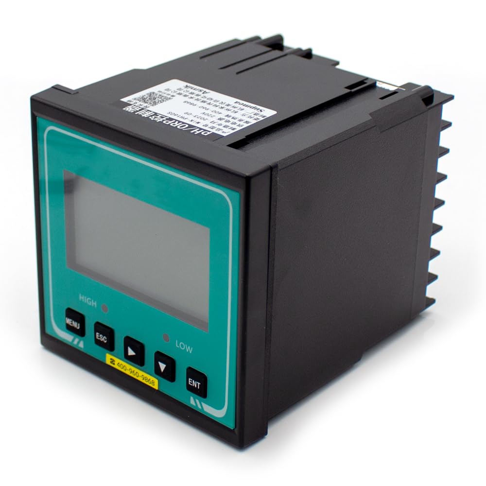 Controlador De Ph/orp ±0.02 Medidor De Ph Detector De Acidez Transmisor De Prueba De Aguas Residuales Con Compensación De Temperatura Rs485 Y Función De Alarma (MIK-pH2.0)