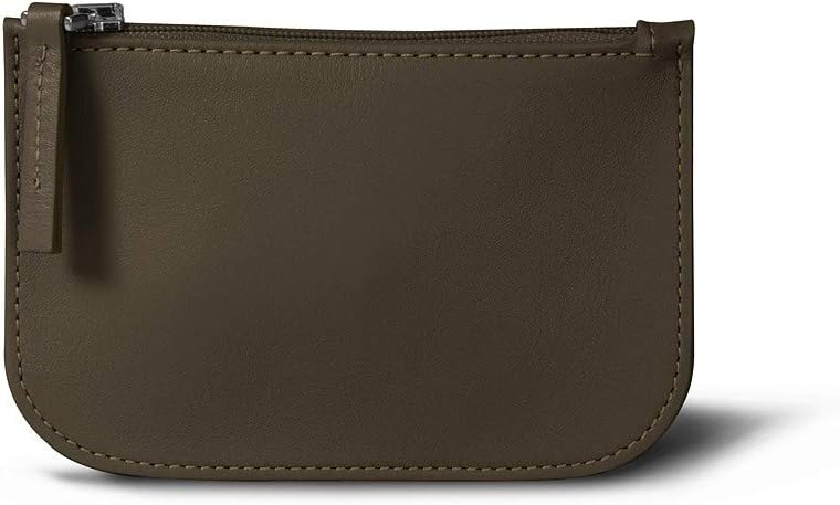 Earphone Pouch - Dark Taupe - Genuine Leather