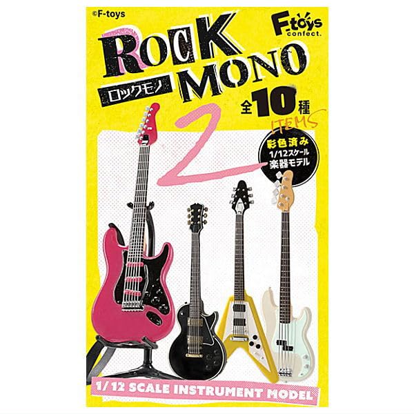 F-toys バンドMONO 1BOX（10個入り） 1/12 Rock Mono Vol.2 Instrument Collection 10pcs Complete Box