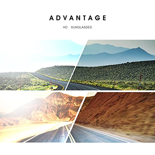 Kimorn Occhiali da Sole per Donna Uomo Classico