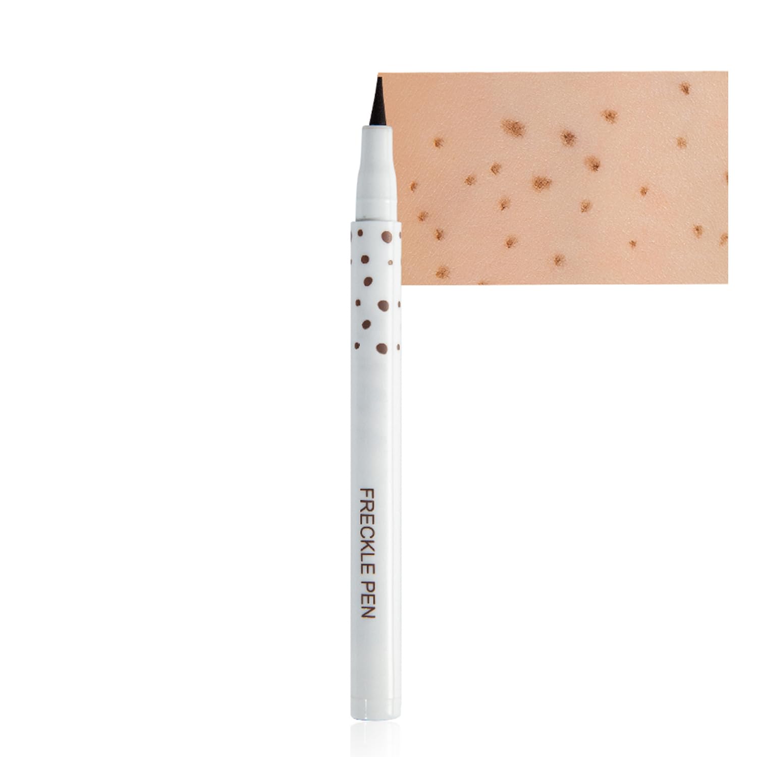 DekRion Freckle Pen, Long-Lasting Quick-Dry Pencil Natural Lifelike Water-proof Freckle Makeup Easy Like-real Makeup Pen (Natural Coffee)
