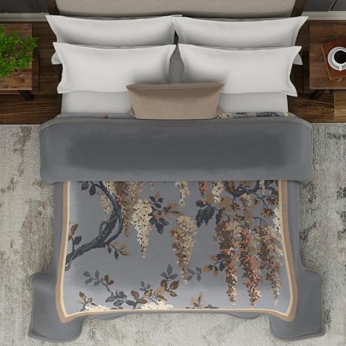 Image of MYTRIDENT Blanket for Winter Double Size, Classic Snug Stories Collection, 5 Kg Blanket Double - Fressica