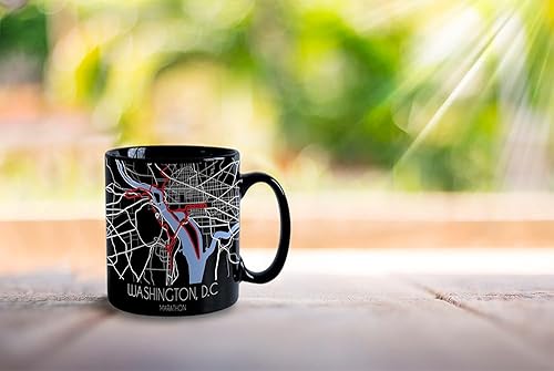 Miniatura 90 de TJ Originals Marine Corps Trail - Taza de café de cerámica de 11 onzas, regalos motivacionales para hombres, recuerdo de camino de maratón, regalo