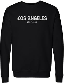 500 LEVEL Los Angeles Golf Club Wordmark Crewneck Sweatshirt