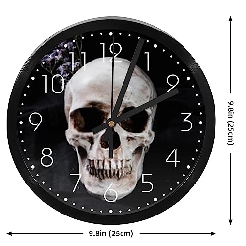 Horloge murale à quartz mécanique silencieuse pour école et bureau