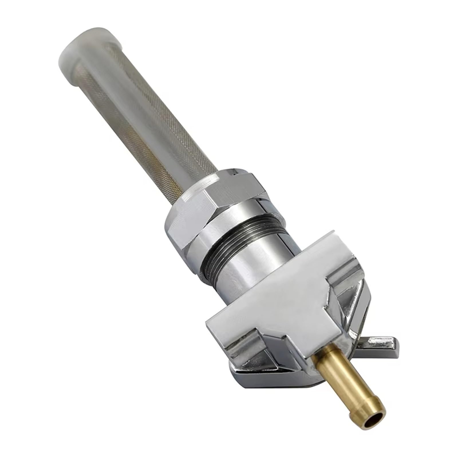 Rubinetto Carburante Per Sportster Per Big Per Twin Per Custom 75-Up Motocicletta Rubinetto Carburante Filettatura 22mm Serbatoio Benzina Rubinetto Di Benzina