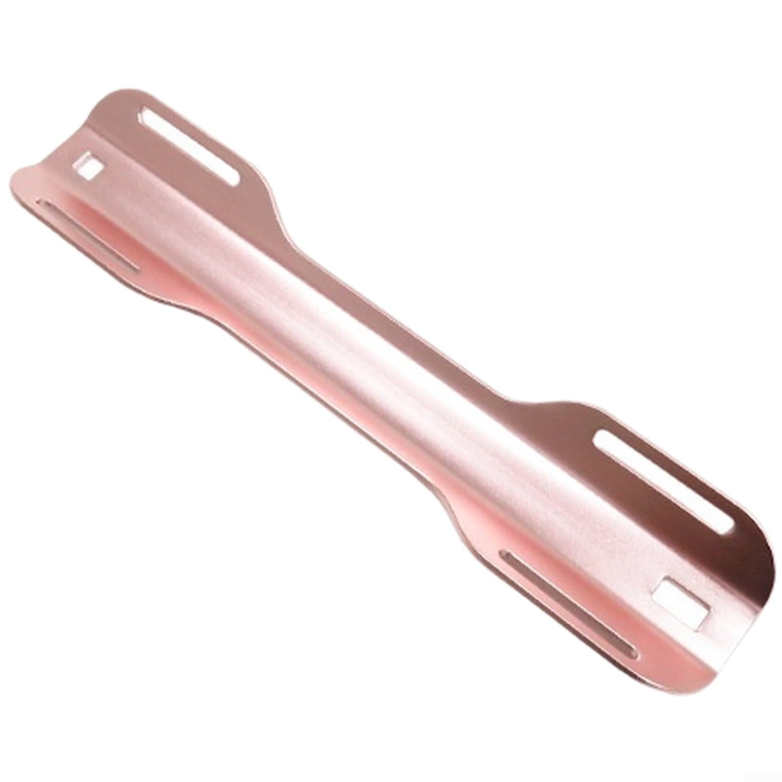 Plaque arrière en acier inoxydable haut de gamme et adaptateur STA ergonomique anodisé or rose