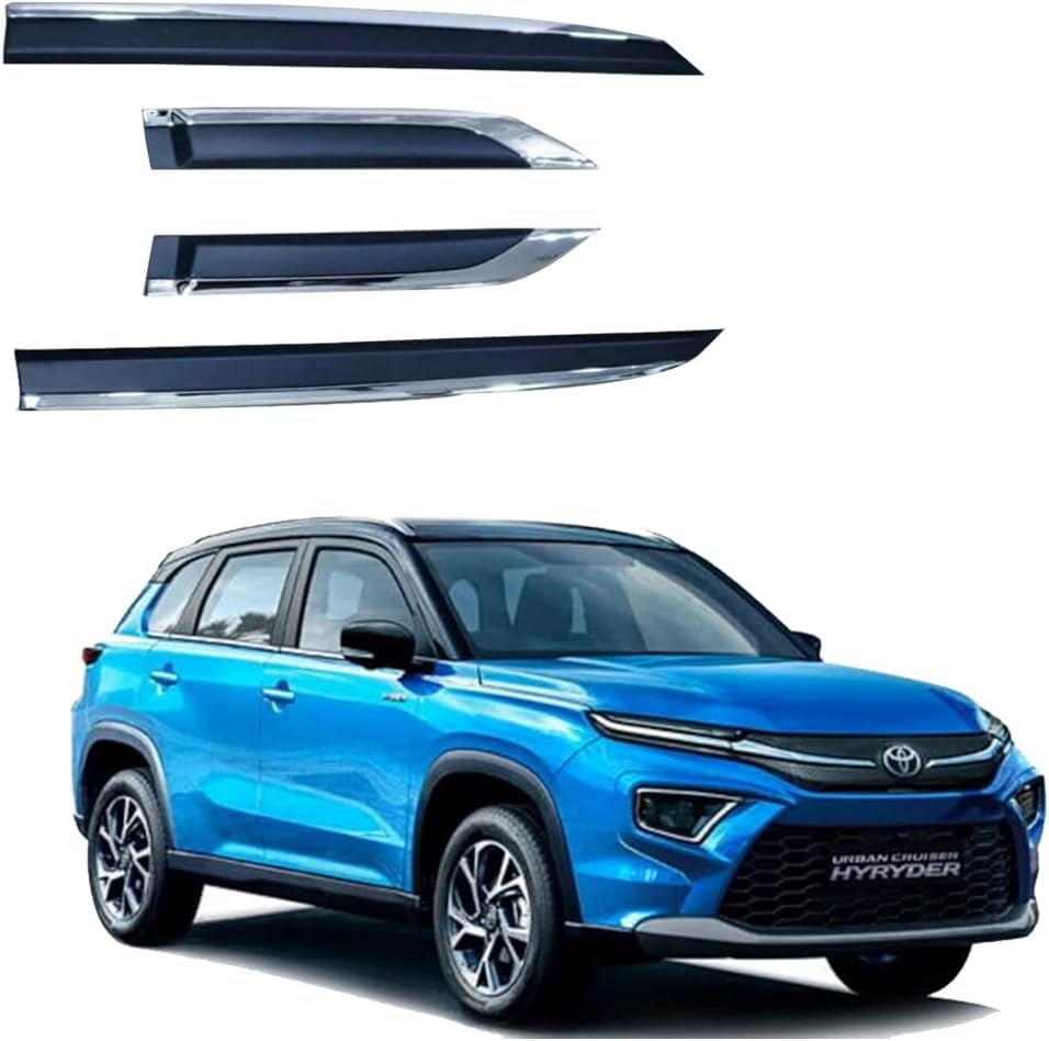 Car Door Body Side Beading/Molding/Cladding for Toyota Urban Cruiser Hyryder Set of 04