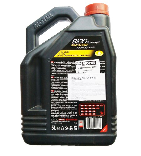 Motul 8100 Eco-nergy 5W-30 5L - Afbeelding 3