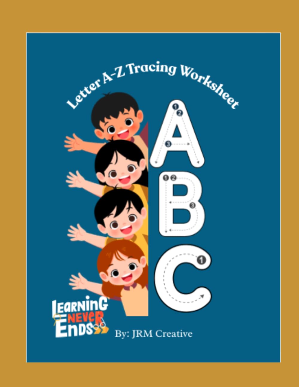 Letter's A- Z Tracing Worksheet