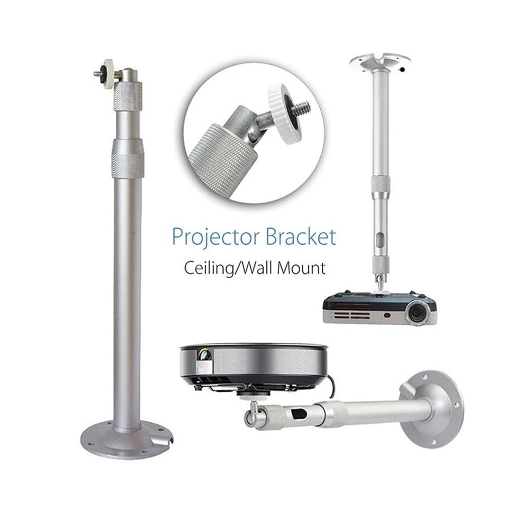 Supporto per proiettore, Staffa telescopica for monitor da 20-40 cm in lega di alluminio, staffa for proiettore for telecamera con asta di monitoraggio