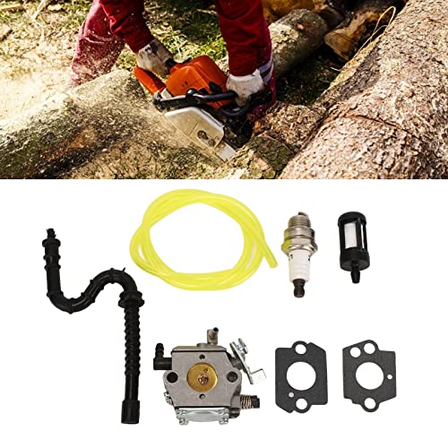 028 028AV 028 Chainsaw Carburetor Kit,Repair Kit,Carburetor Spark Plug with Fuel Pipe and Filter Chainsaw Replacement Parts - Image 4