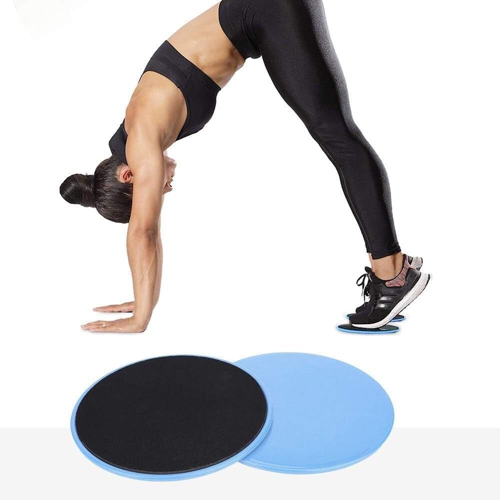 Core Sliders,Pilates Board,Sliders,Exercise Sliding Disc Fitness Core Workouts Gliding Mat Use on Carpet Wood Rug Tile