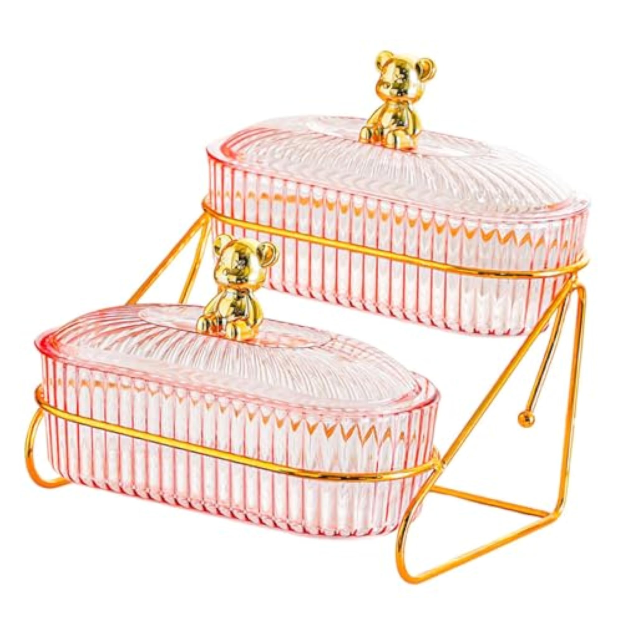 Snack Dried Fruit Dish with Lid Storage Container