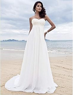 simple sweetheart neckline wedding dresses