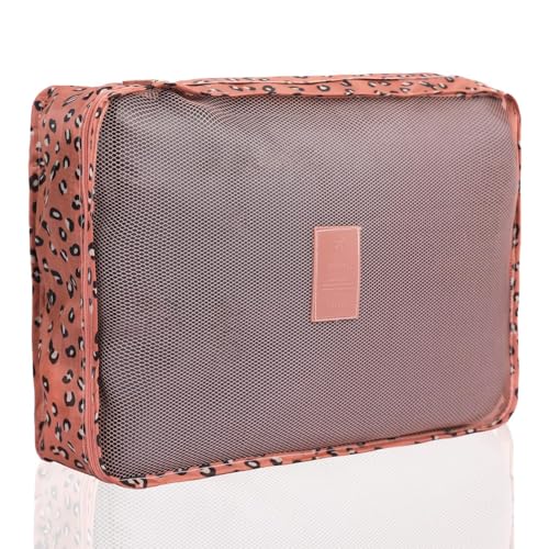 Image of Travel Organizer, Packing Cubes for Travel, Travel Essentials, Toiletry Bag, Packing Bags for Clothes, Travel Organizer for Women, Travel Pouch, Travel Organizer (LEAPORD)
