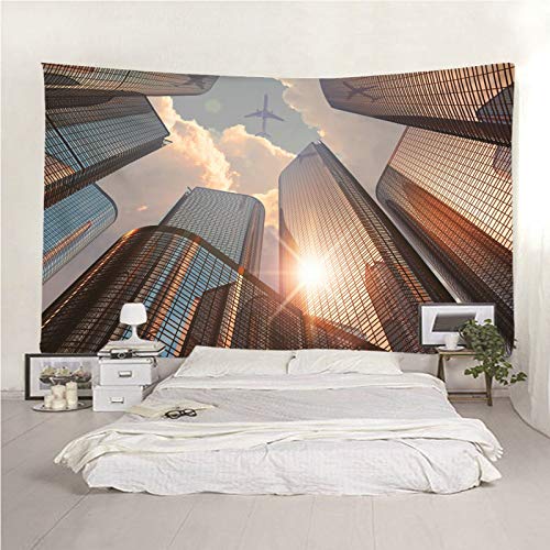 Tapiz de pared con impresión 3D nítida en tejido de poliéster resistente 7