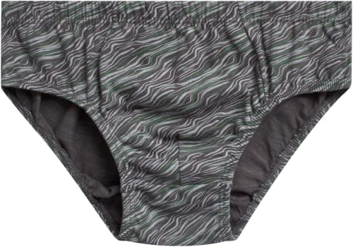 Reebok Men's Underwear – Low Rise Briefs With Contour Pouch (10 Pack), Size Medium, Green/Black/Grey #TOP2