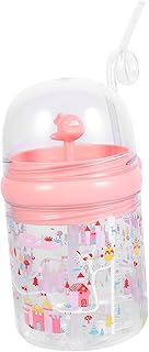 TOYANDONA 3 Peças Copo De Bico Canudo Canudo Para Bebê Palha De Plástico Jarro De Água Para Crianças Copos Com Canudinho Para Crianças Copo Com Canudinho Para Crianças Copo Com Spray Para