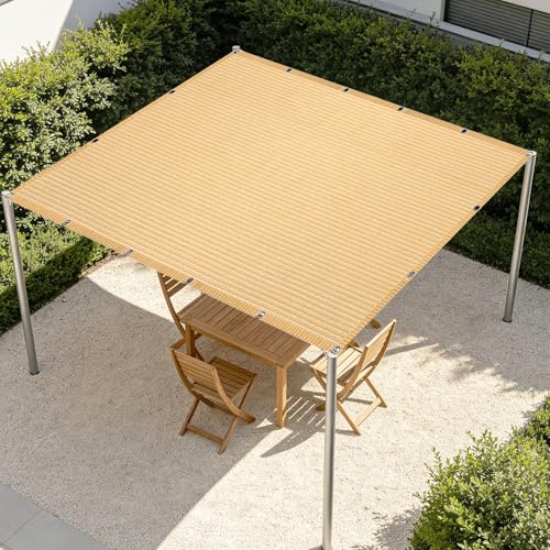 Voile ombrage 30 x 150 cm pour balcon et pergola