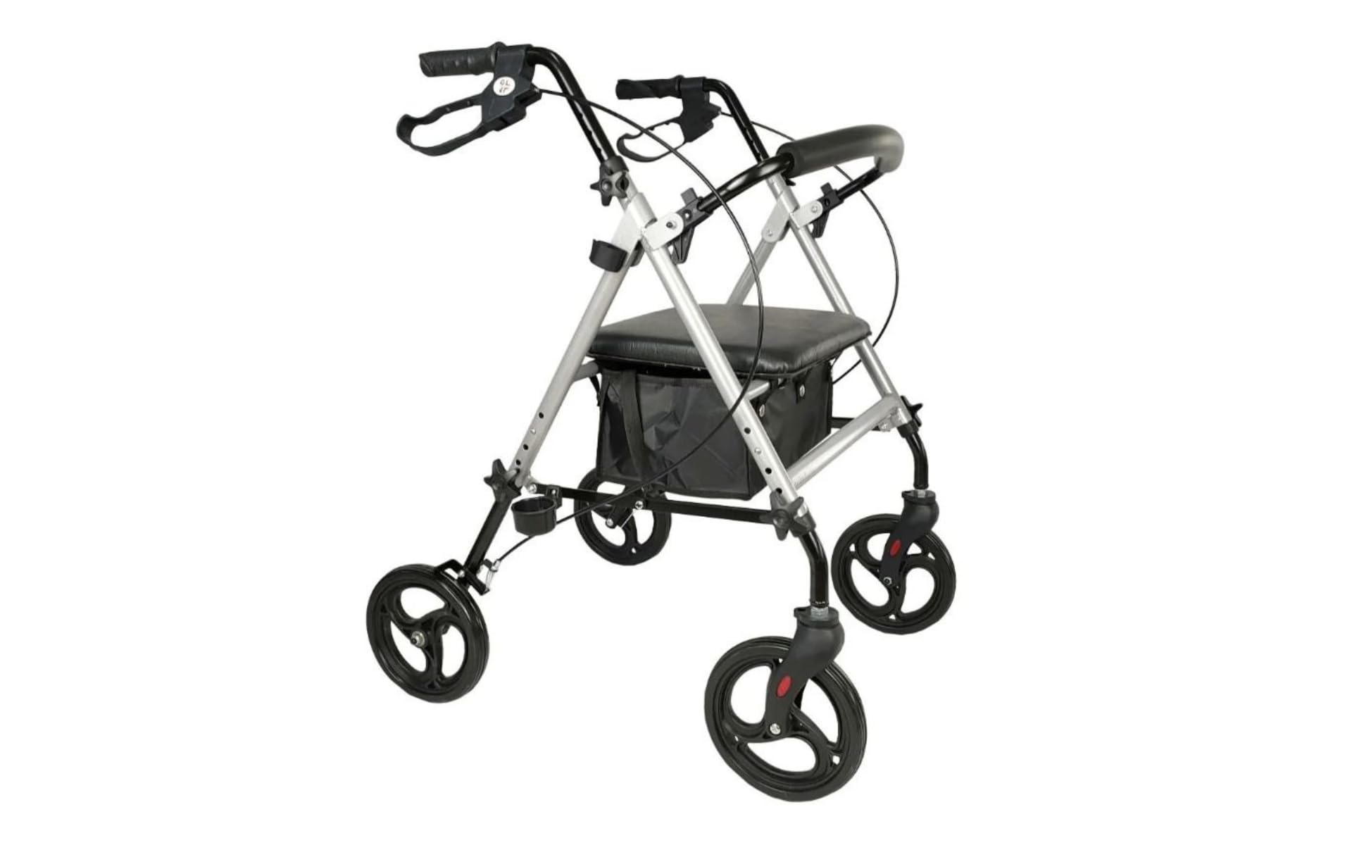 Rollator Alluminio Leggero 4 Ruote Pieghevole