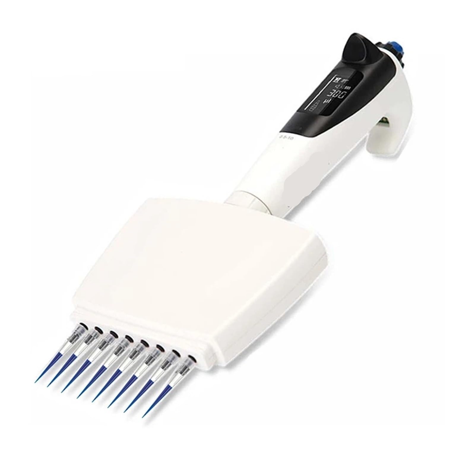 Pipette, Multifunktionale elektrische Achtkanal-Pipette Labordispenser Pipette 0,5-10ul/10-100ul/30-300ul(10-100ul)