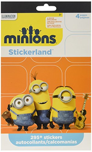 Minions Stickers Party Favors ~ 295 Reward Stickers