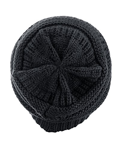 Image of Cambridge Select Thick Slouchy Knit Oversized Beanie Cap Hat