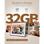 Frameo 10.1 Inch WiFi Digital Picture Frame，Electronic Frame,1280 * 800IPS HD Cloud Smart Digital Photo Frame,32GB Storage, Wall Mountable, Auto-Rotate,Easy to Share Photos or Videos via FRAMEO APP - Image 5
